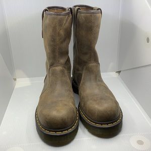 Doc Martens Brown Steel Toe Work Boot